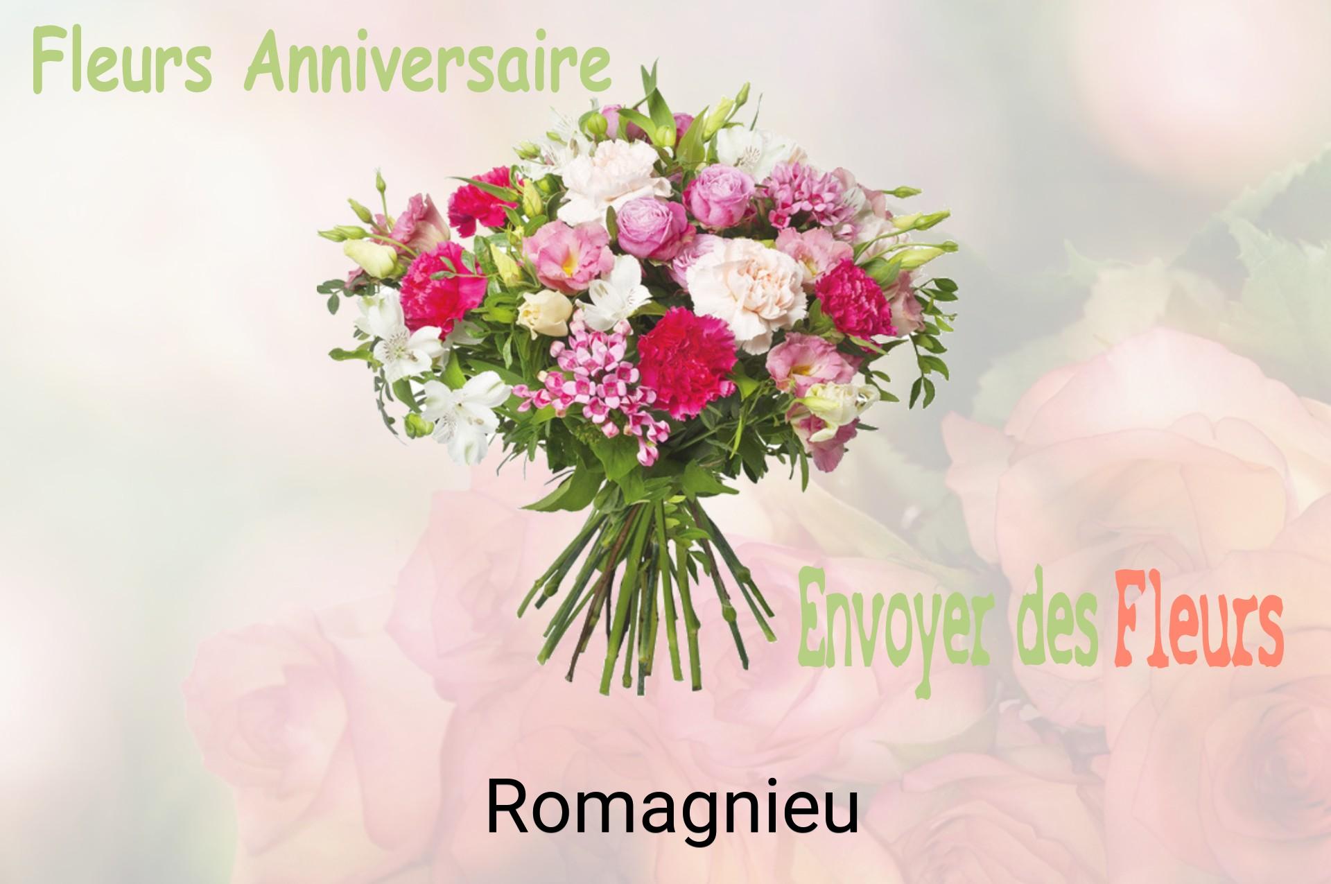 Bouquet de fleurs d’anniversaire livré à Romagnieu
