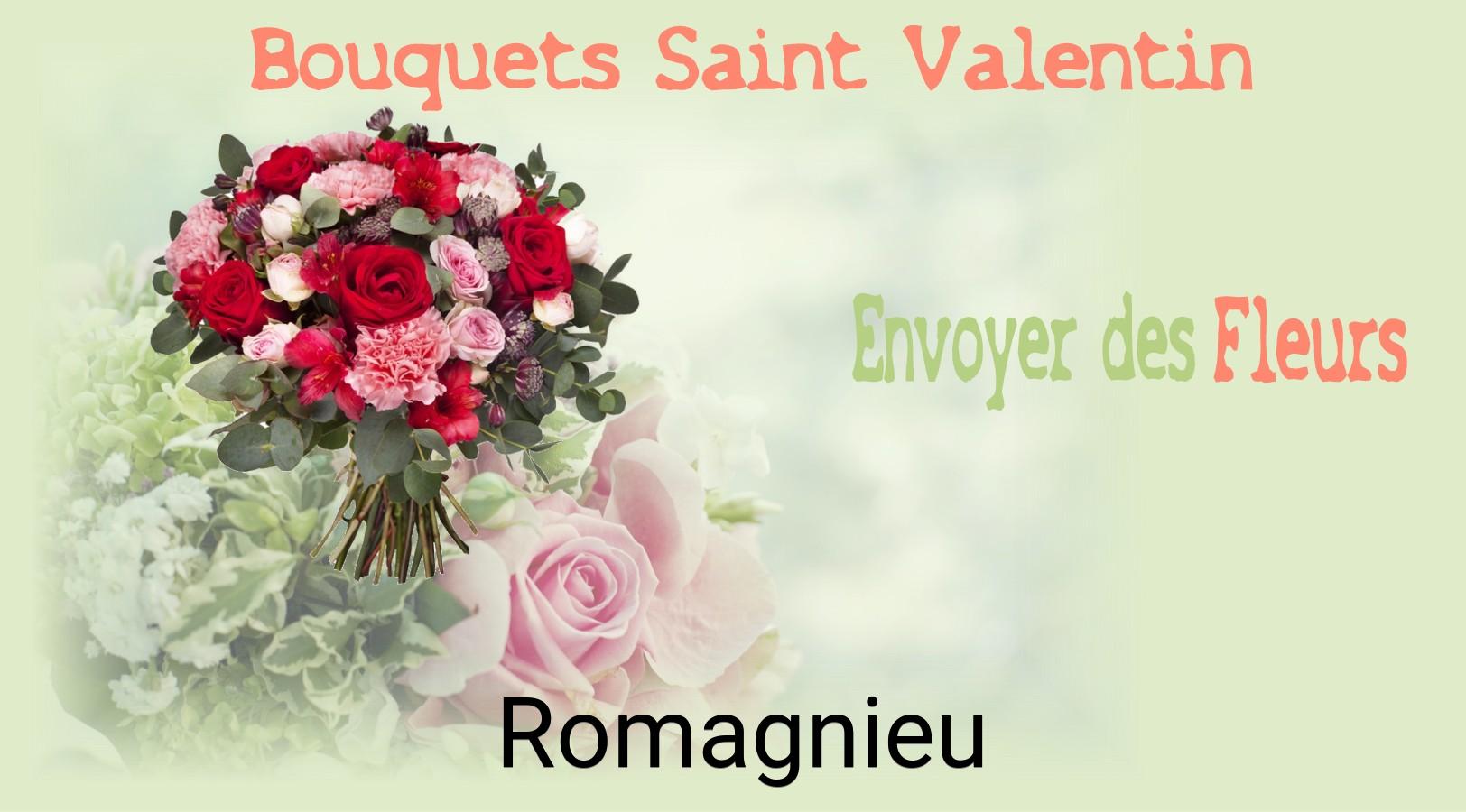 Roses de Saint-Valentin livrées à Romagnieu